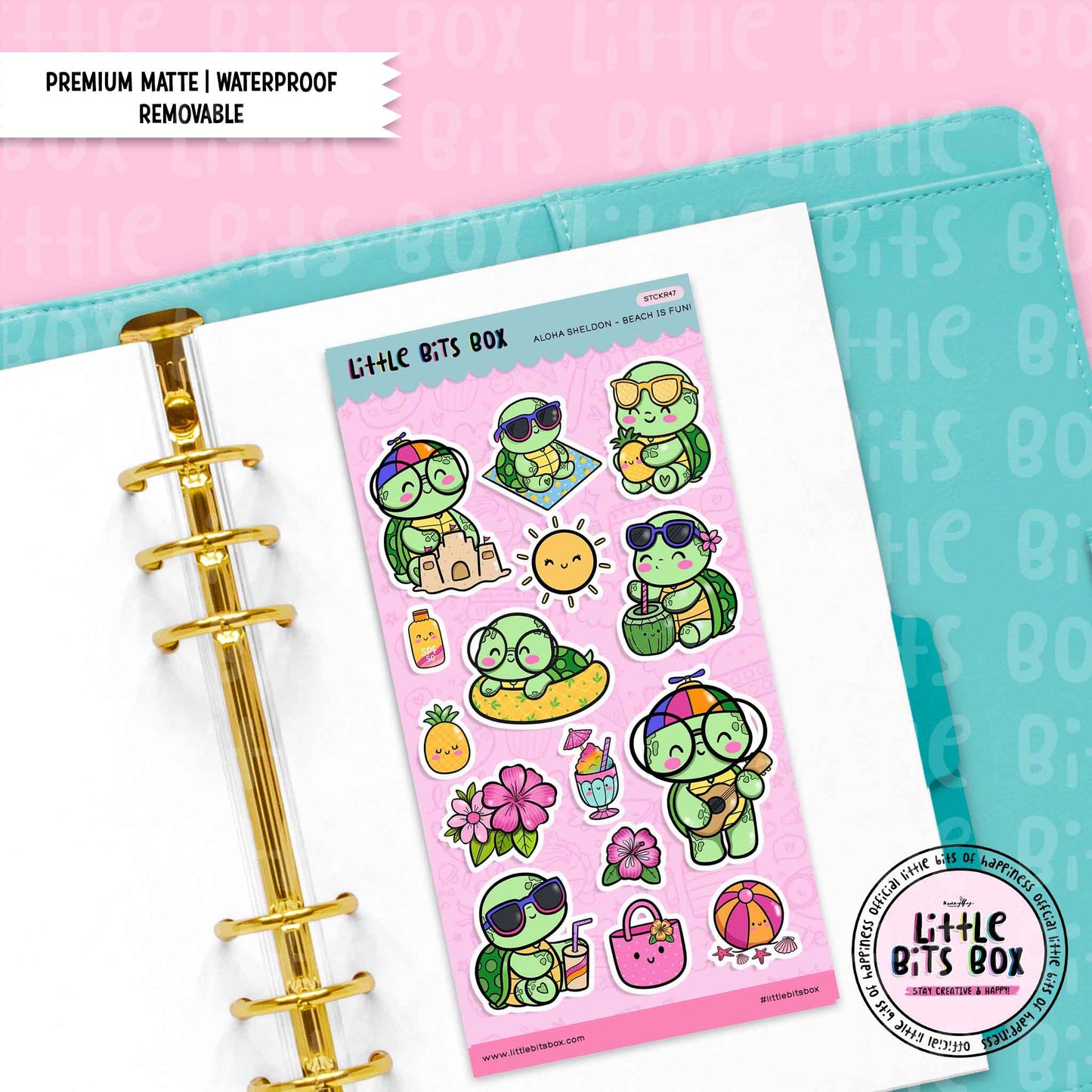 ALOHA SHELDON - BEACH IS FUN