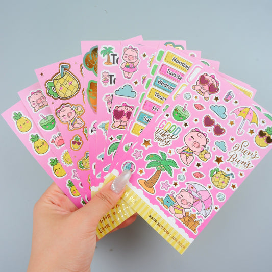 Bikini Bottom (June 2024) Sticker Set