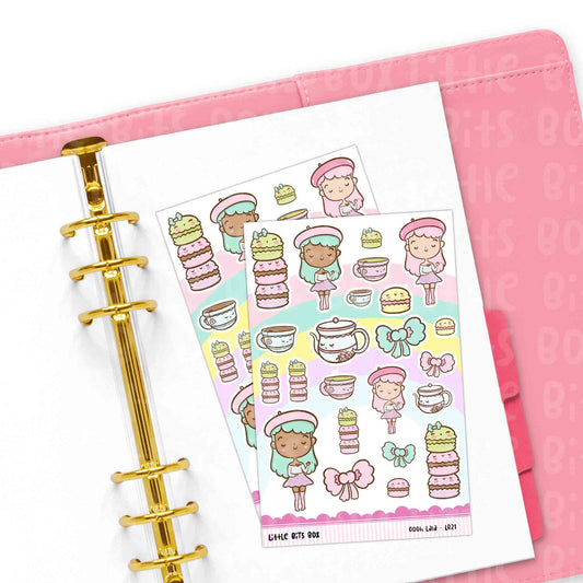Oooh Lala Deco Sticker Sheet