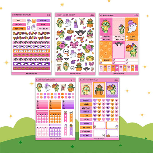 Sheldon's Halloween Adventure - Sticker Pack (FINAL SALE!)