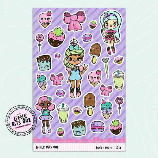 Sweet Tooth Deco Sticker Sheet
