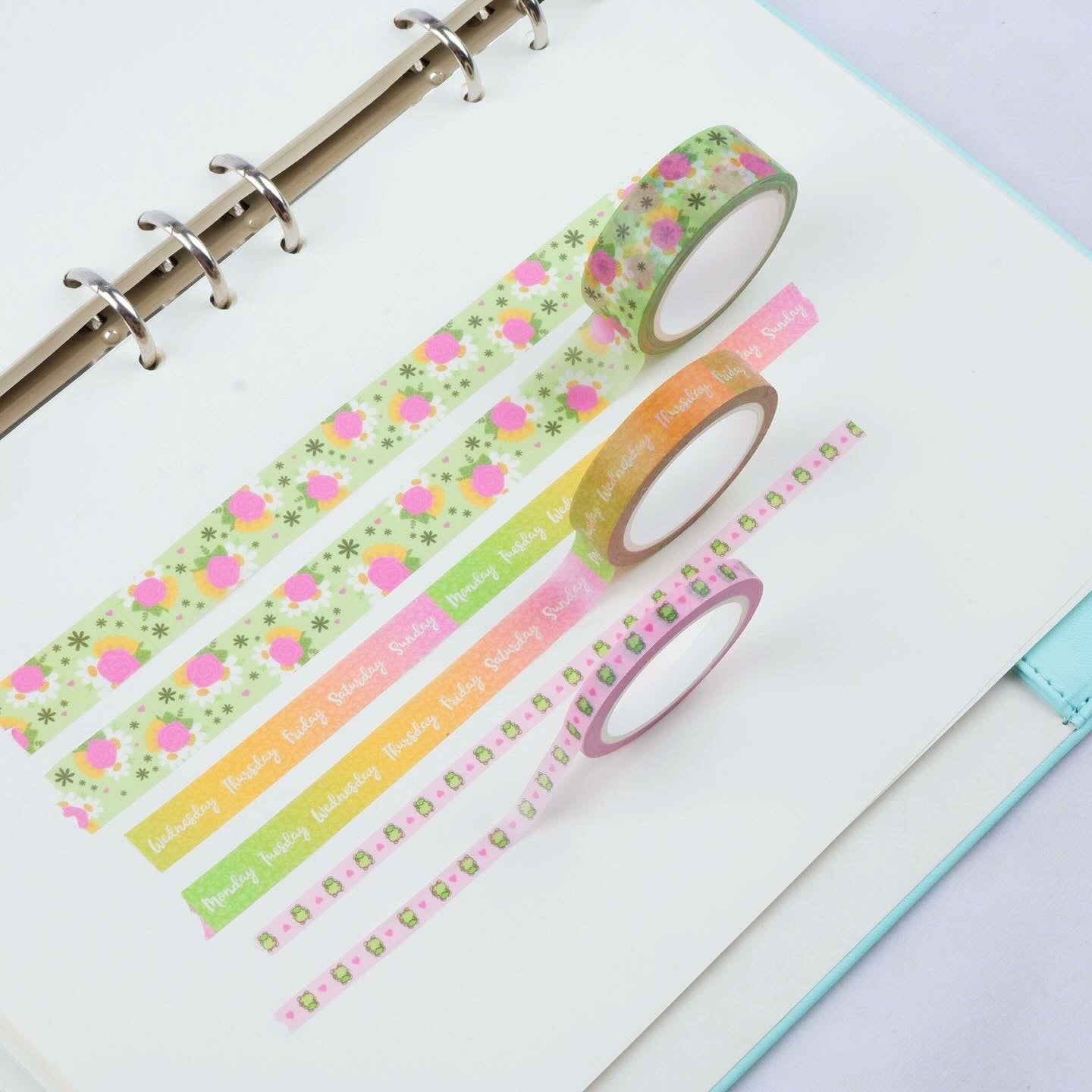 Whimsy Floral Washi Bundle