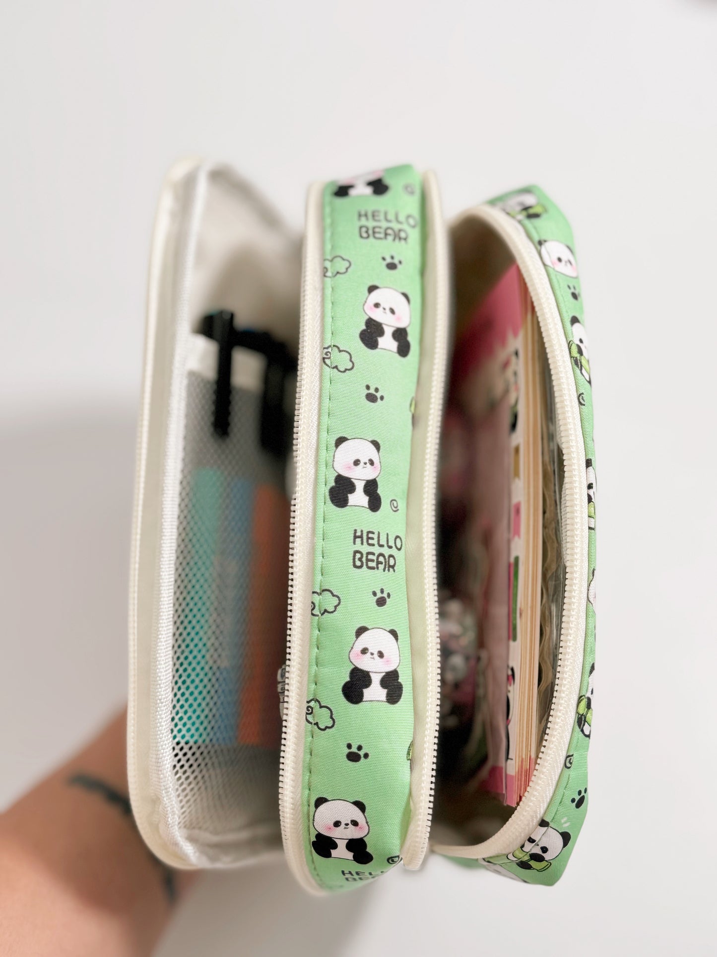 Kawaii Panda Bear Storage Case