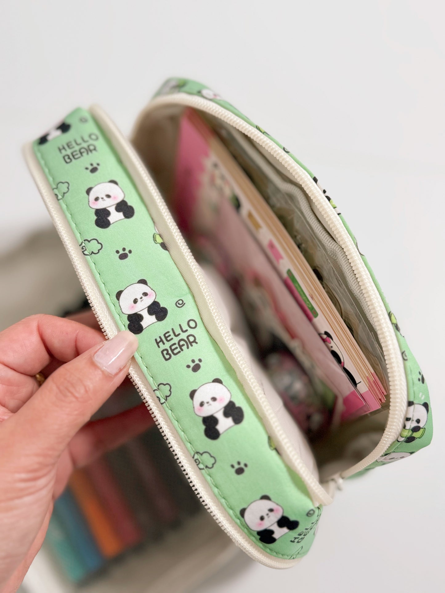 Kawaii Panda Bear Storage Case