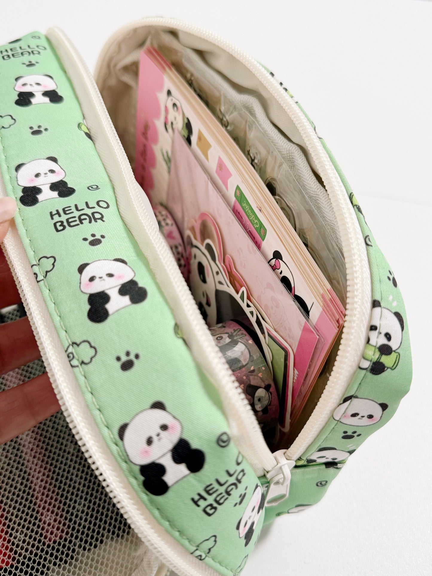 Kawaii Panda Bear Storage Case