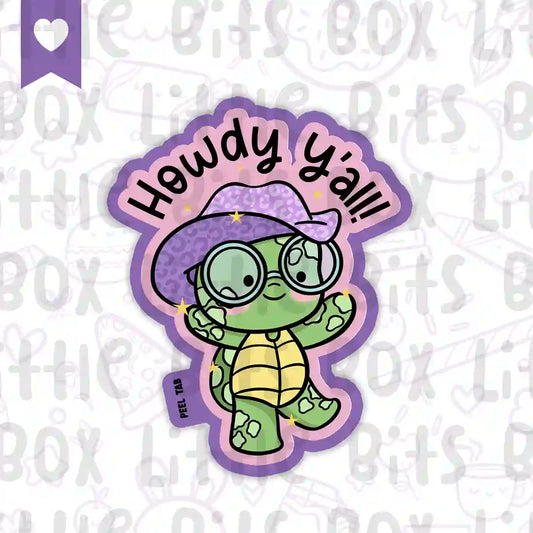 Howdy Y'all Sticker