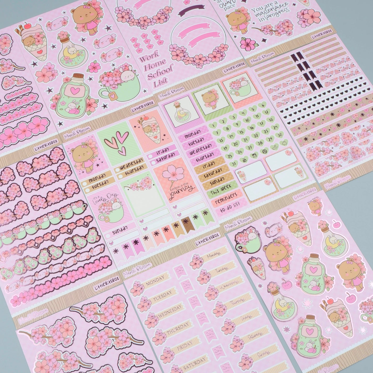 March Blossom (March 2024) Sticker Set