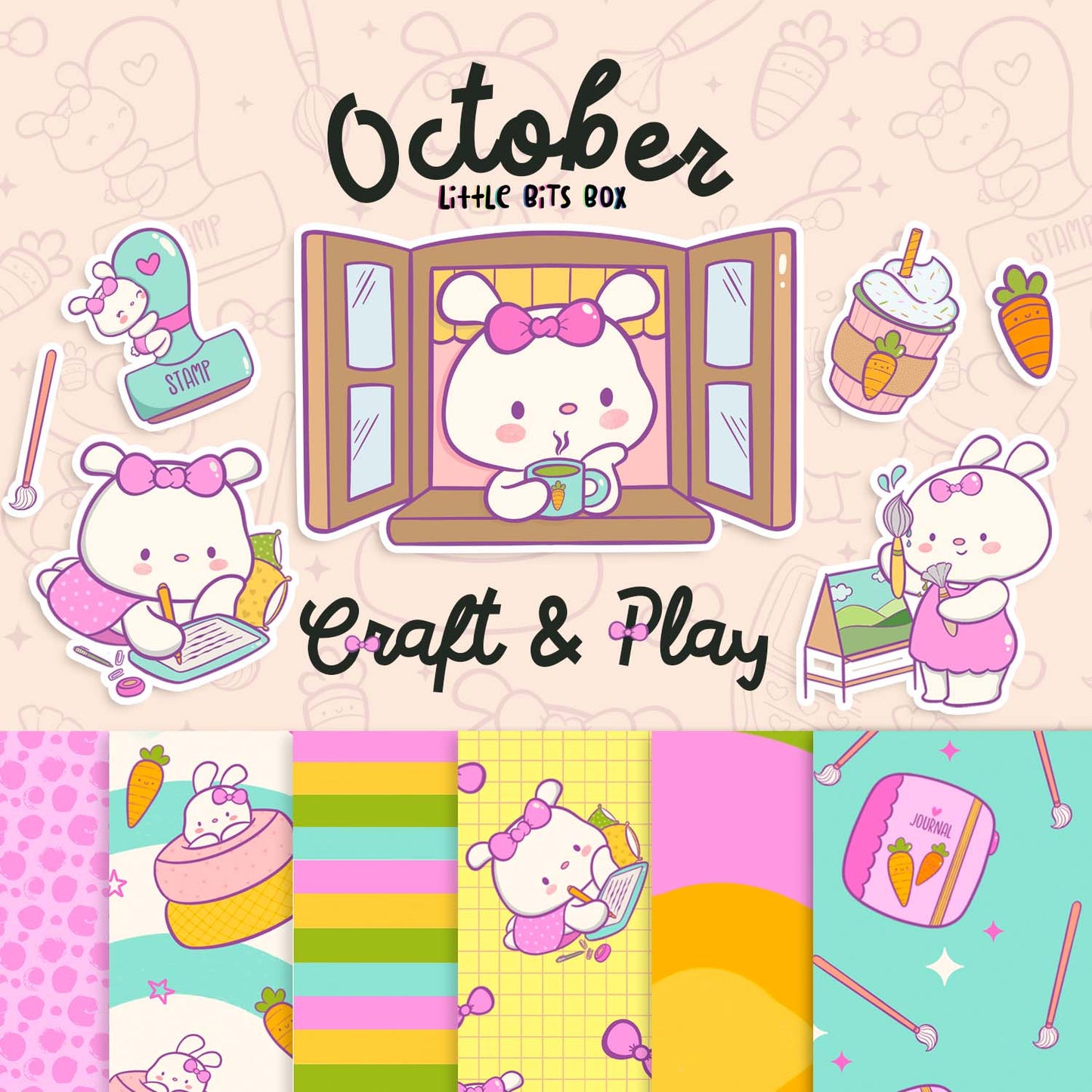 Craft & Play (October 2024) One-Time Box Only!