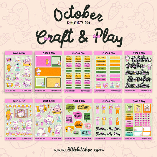 Craft & Play (October 2024) One-Time Box Only!