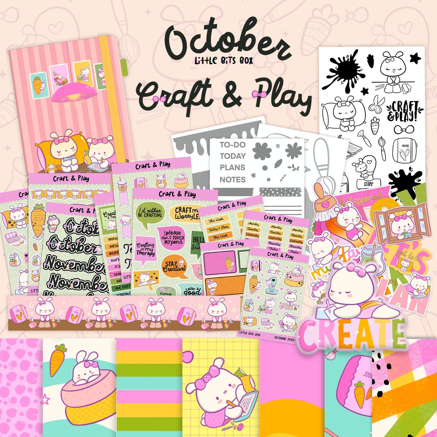 Craft & Play (October 2024) One-Time Box Only!