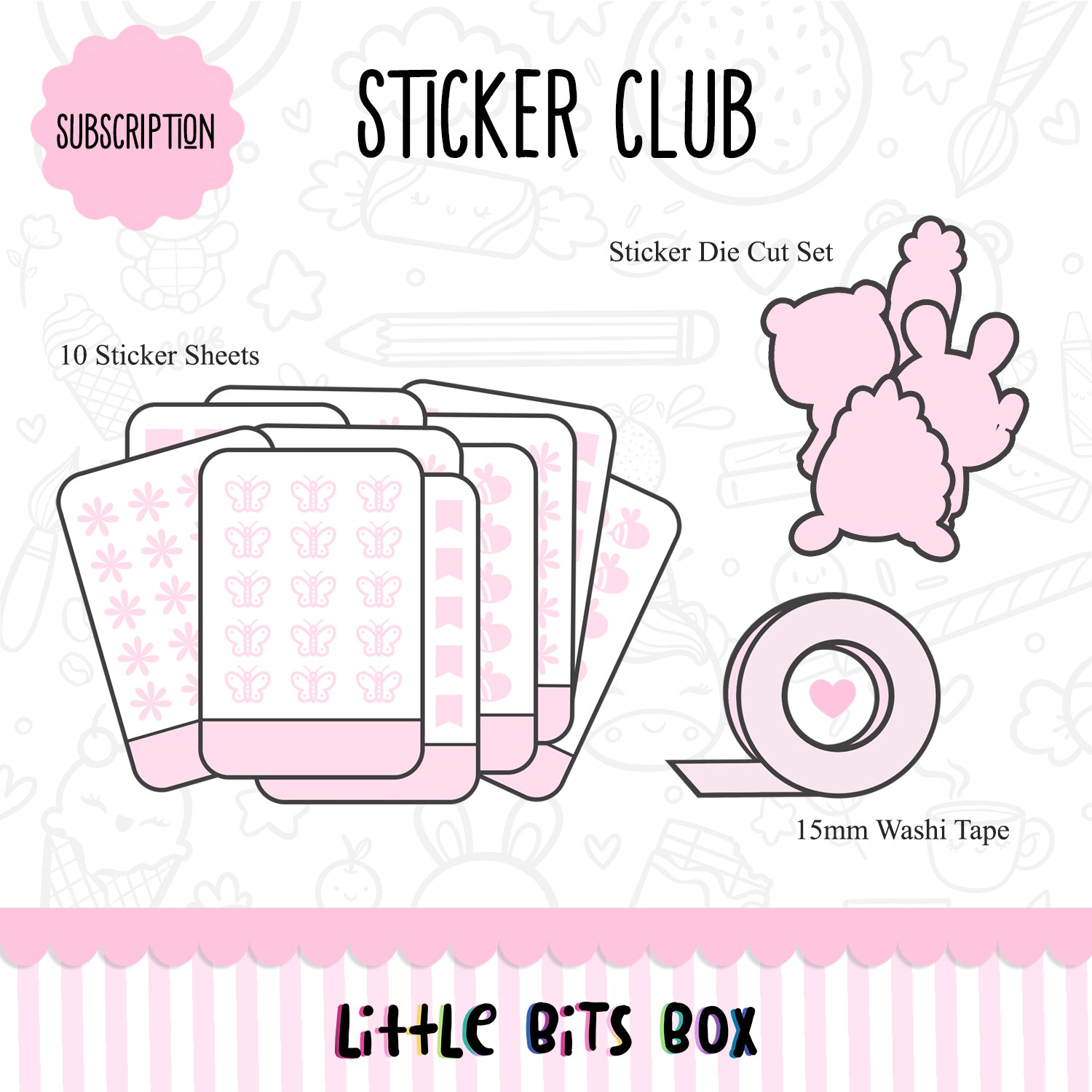 Sticker Club | LITTLE BITS BOX
